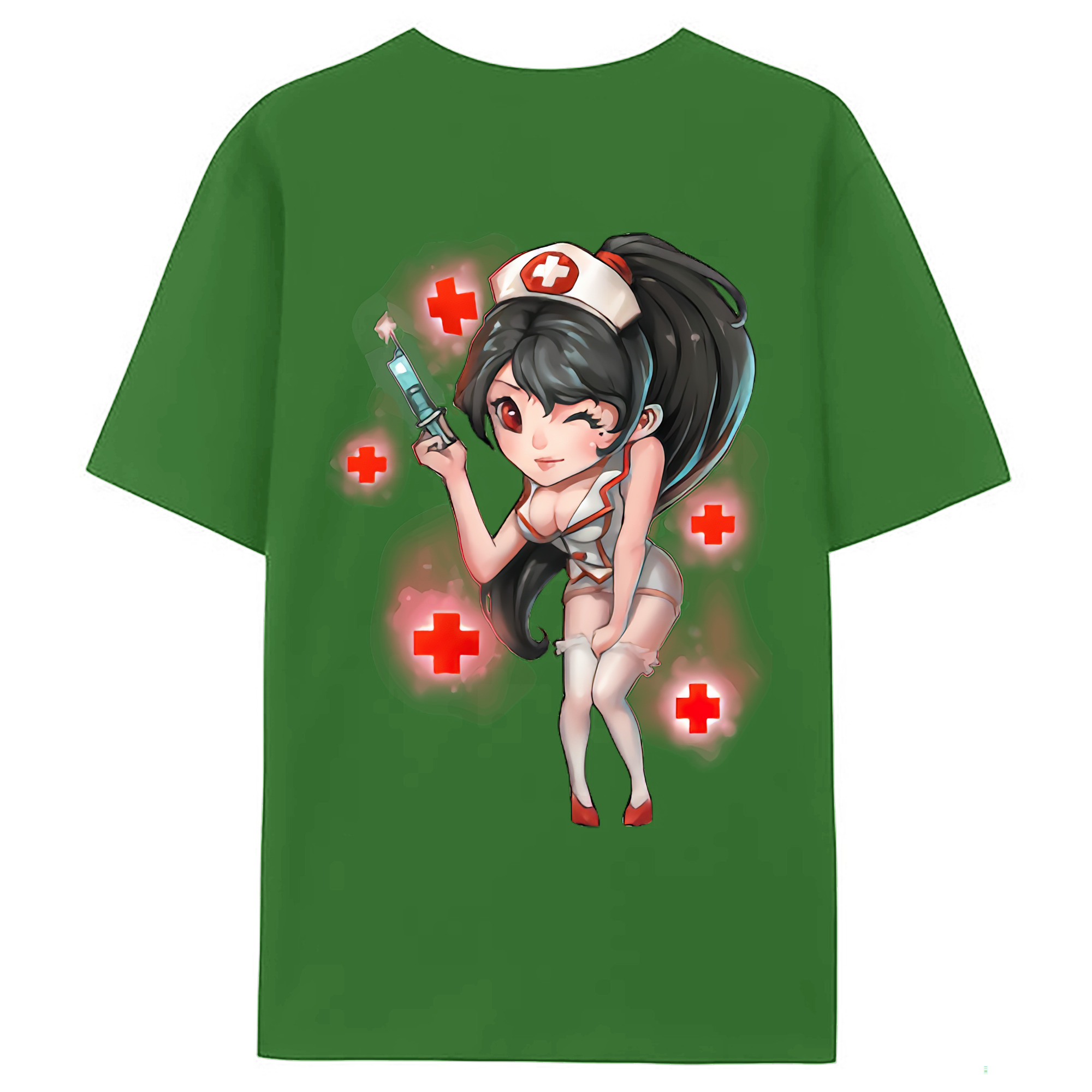 （画像用） リーグ・オブ・レジェンド League of Legends LOL レディース半袖Tシャツ(バックプリント)